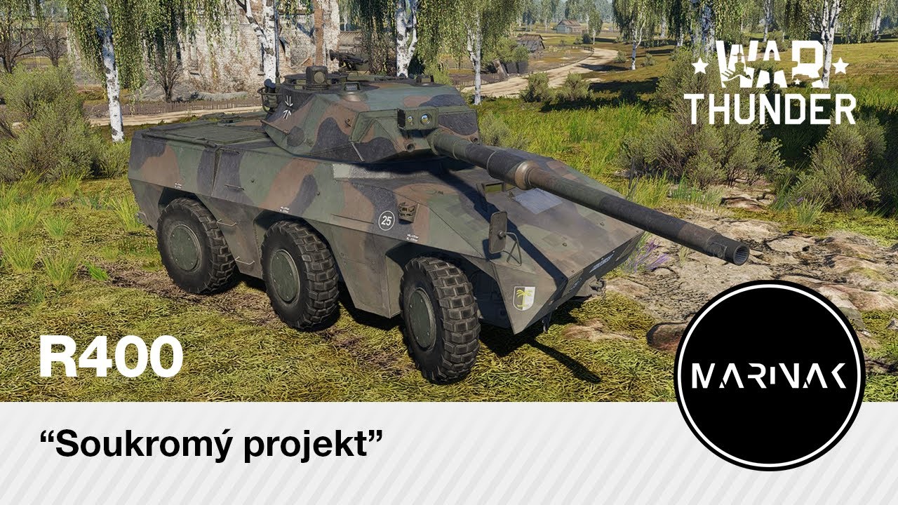 War Thunder CZ #321 │ R400 │ Soukromý projekt