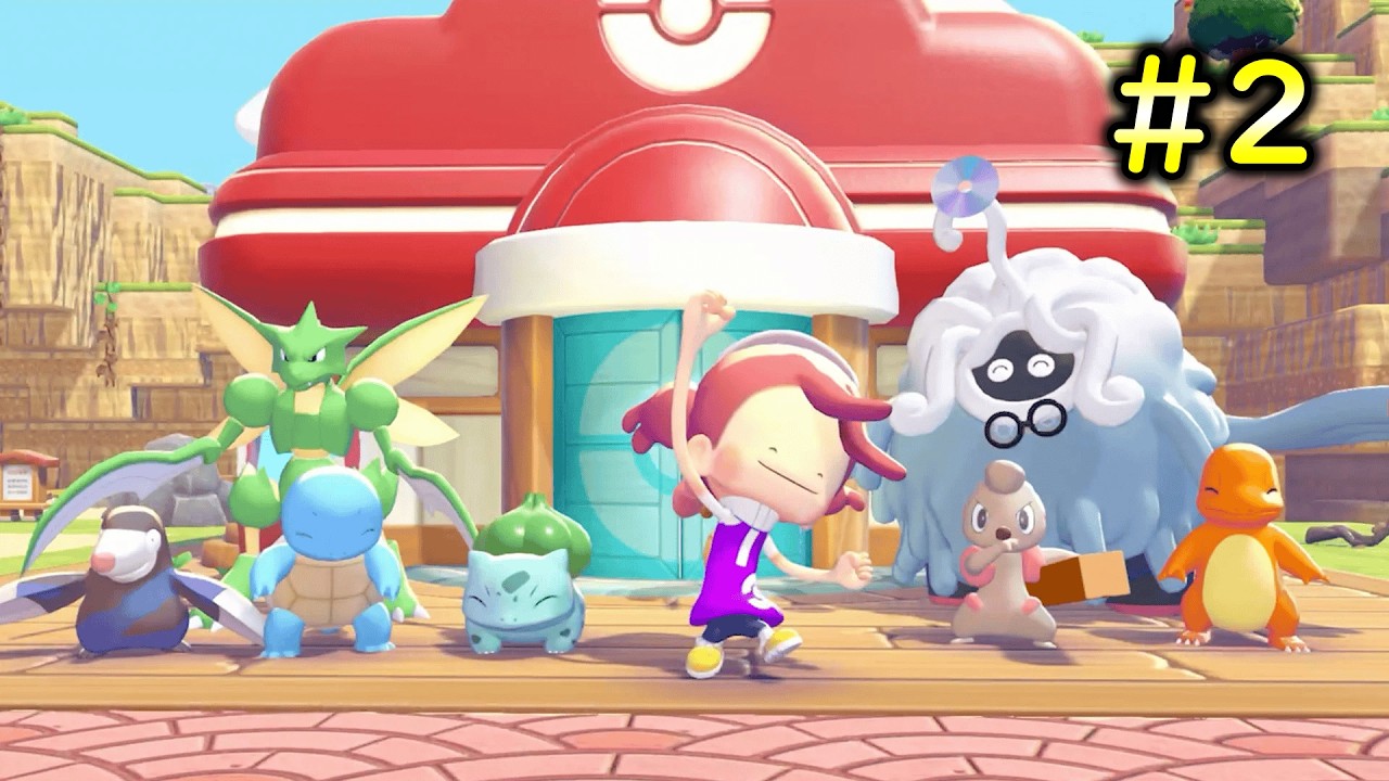 ポケセン完成！新しいとこ探索する【 ぽこ あ ポケモン 】
