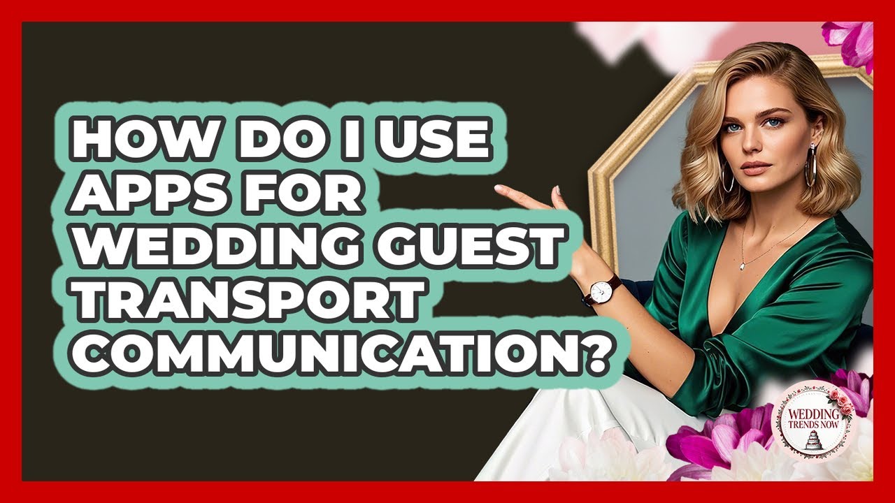 How Do I Use Apps For Wedding Guest Transport Communication? - Wedding Trends Now
