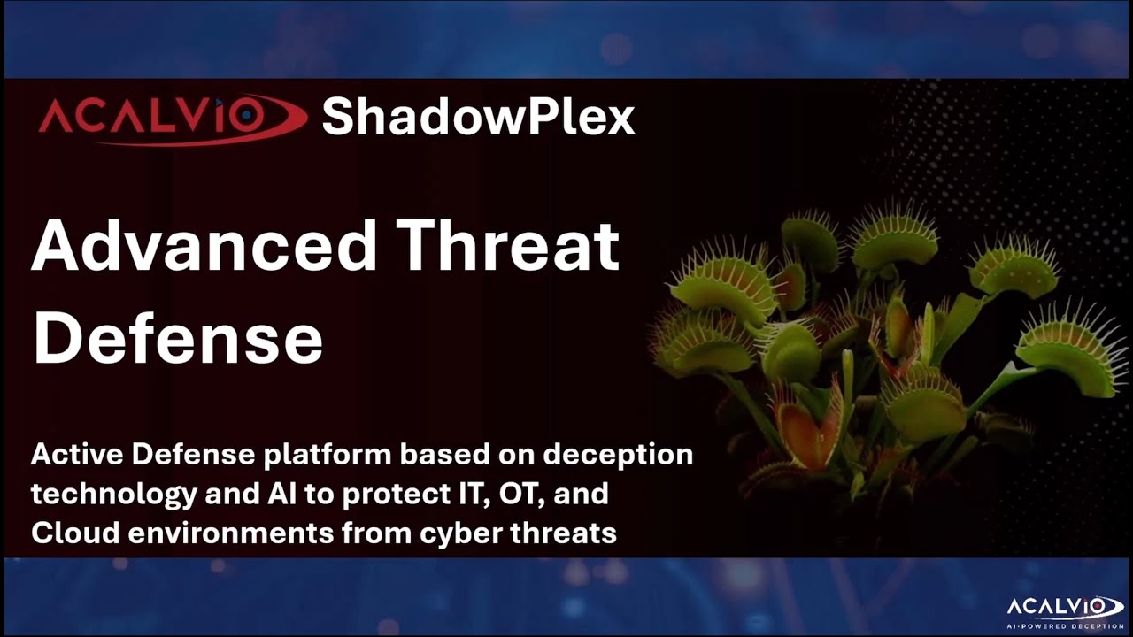 ShadowPlex Advanced Threat Defense