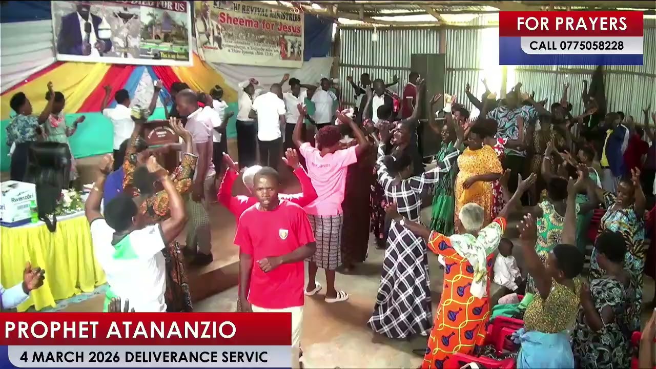 25 FEB 2026 DELIVERANCE SERVICE WITH PROPHET ATANANZIO AT KIZIMBI REVIVAL TABERNACLE