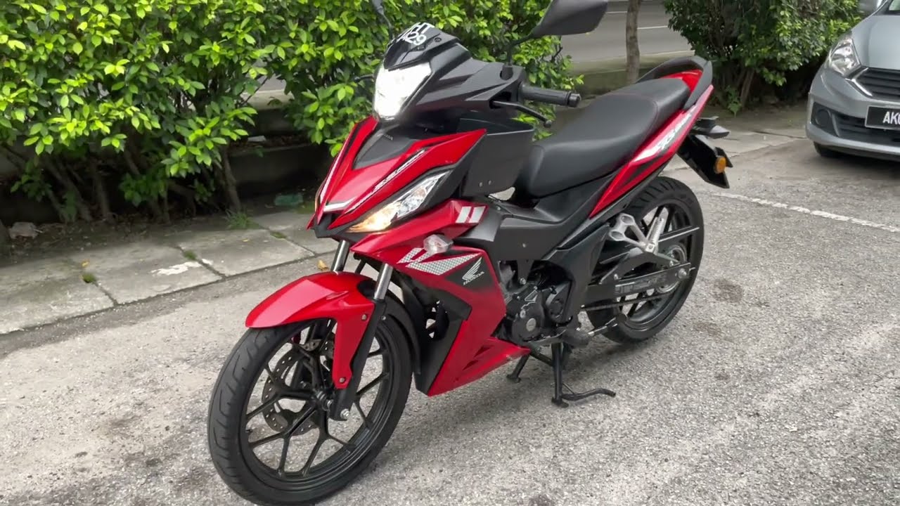 Honda RS150 (v3) 2022 - Red (Walkaround)