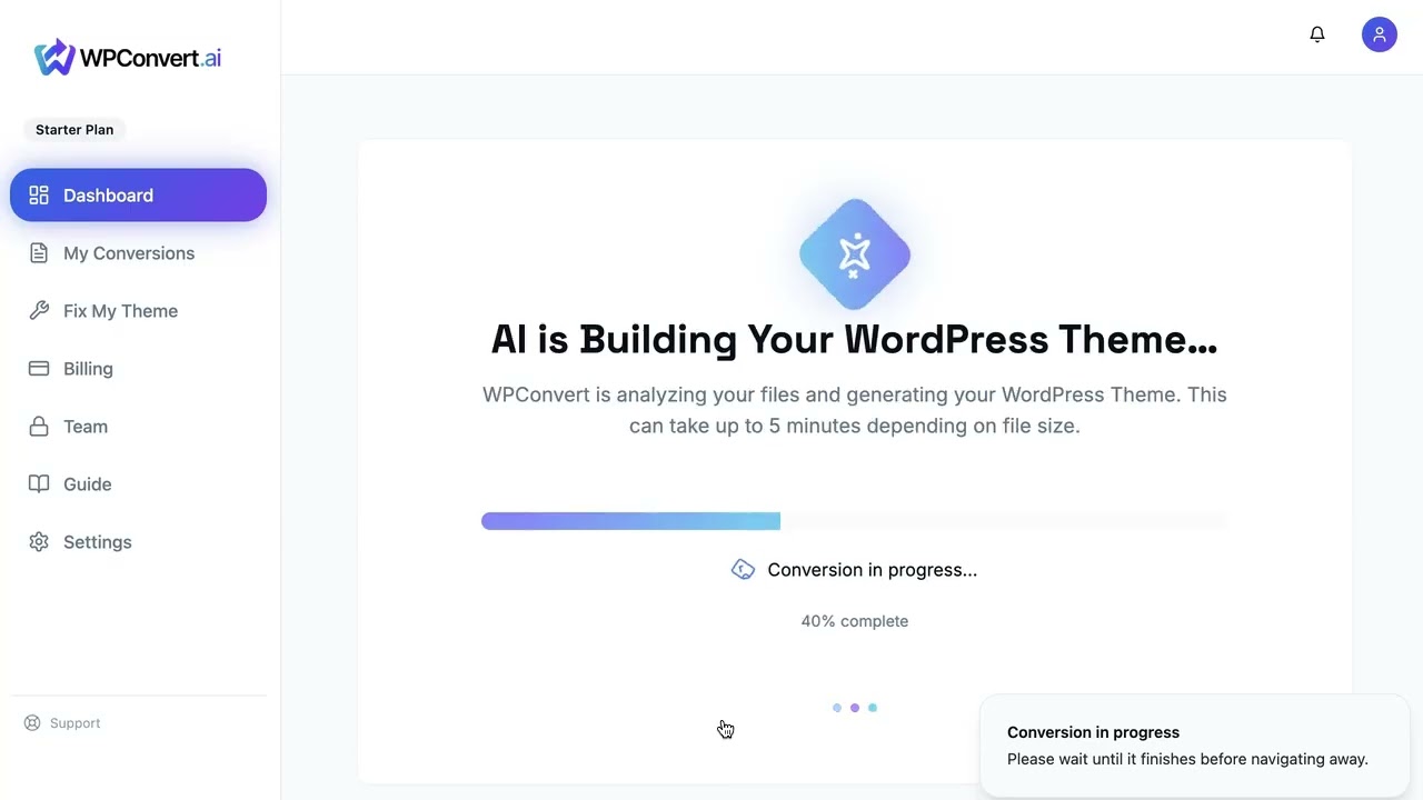 How to Convert HTML to Wordpress - WPConvert.ai Review