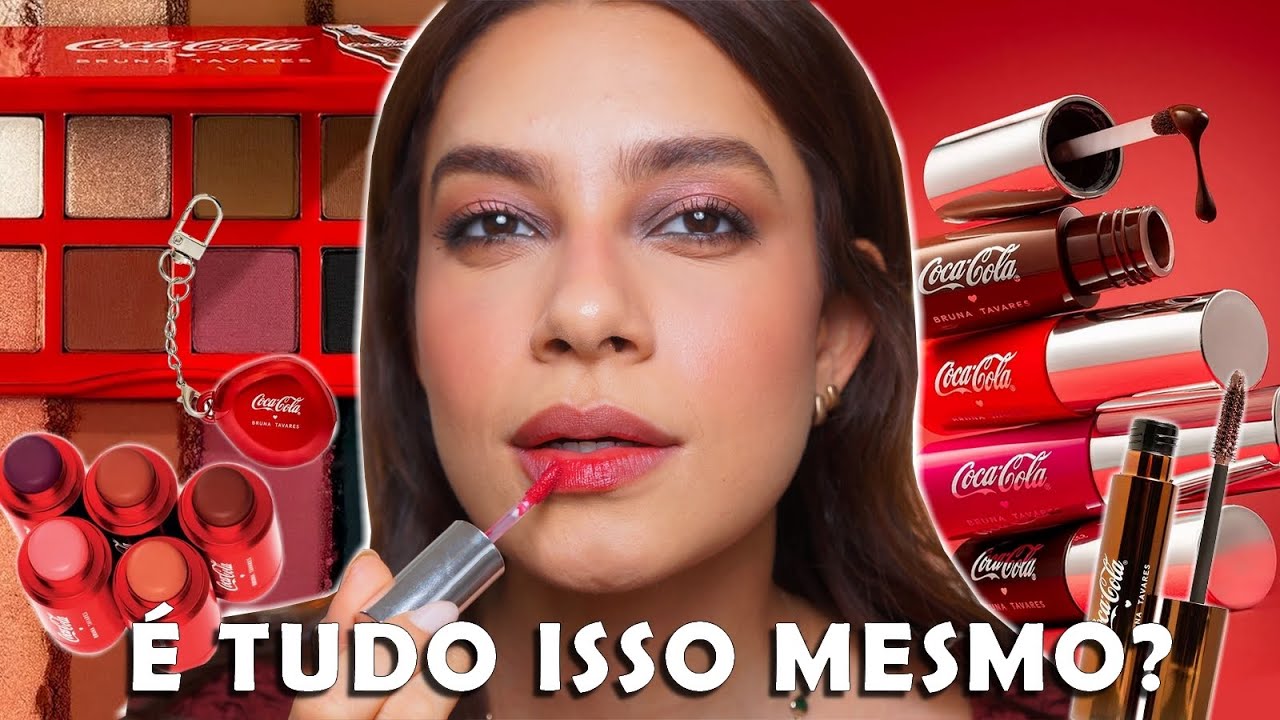 RESENHA DE TODOS OS PRODUTOS DA COLLAB BT + COCA COLA!