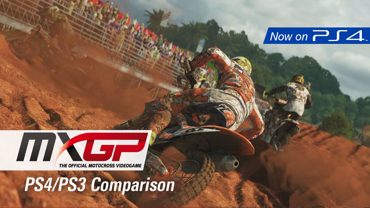 MXGP PS4 - Comparison between PS4 and PS3