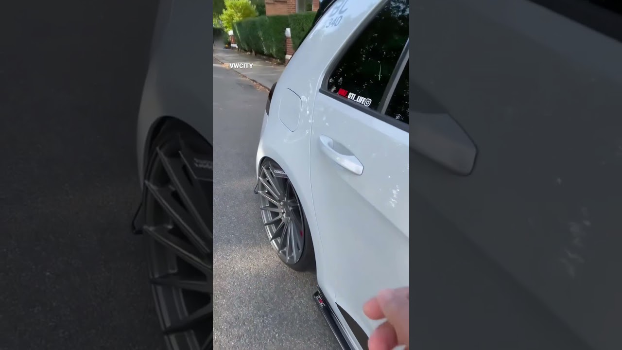 GOLF 7.5 GTI on Air Suspension