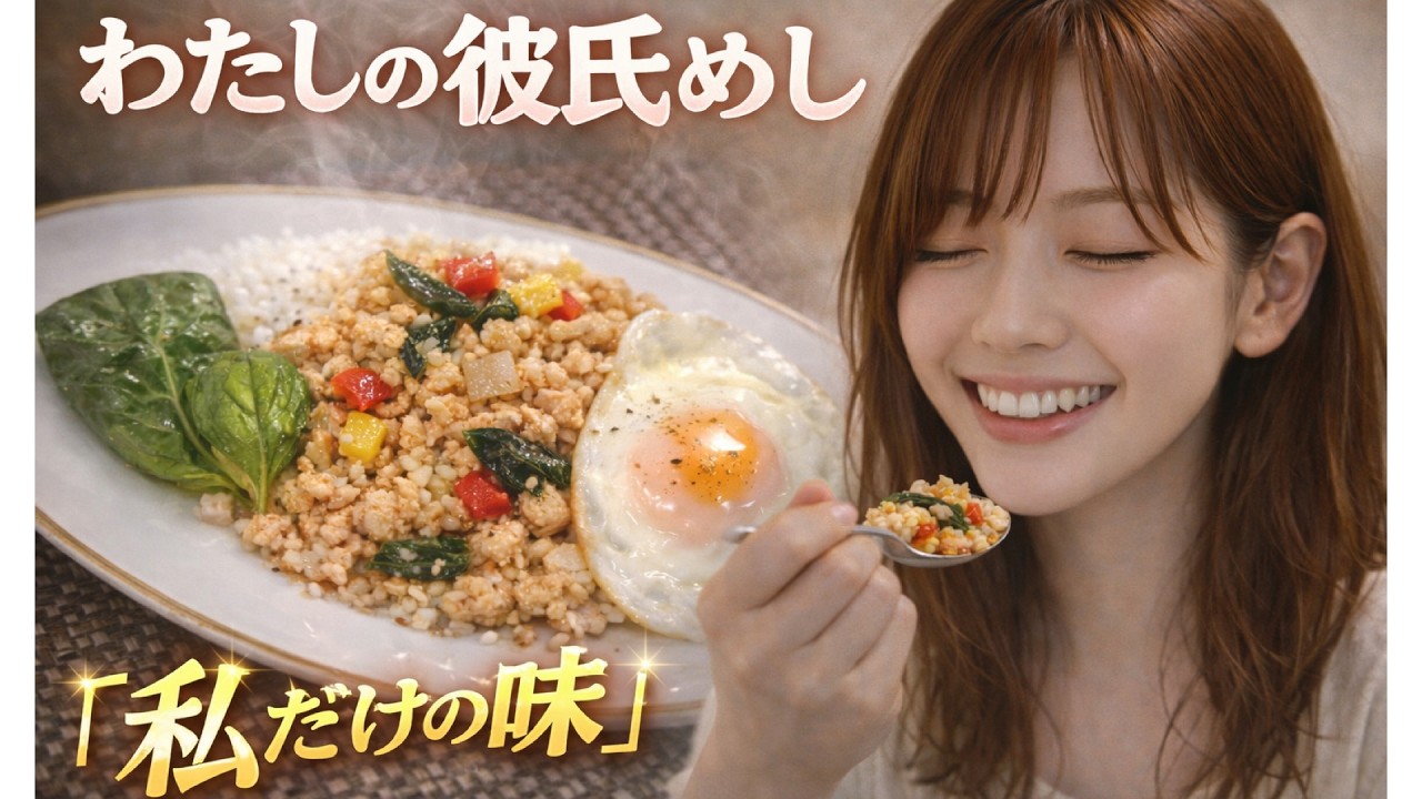 わたしの彼氏めし【私だけの思い出のガパオライス】