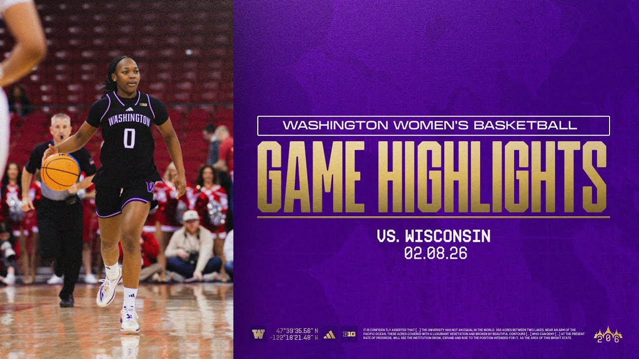Washington 91, Wisconsin 86 | Huskies Highlights