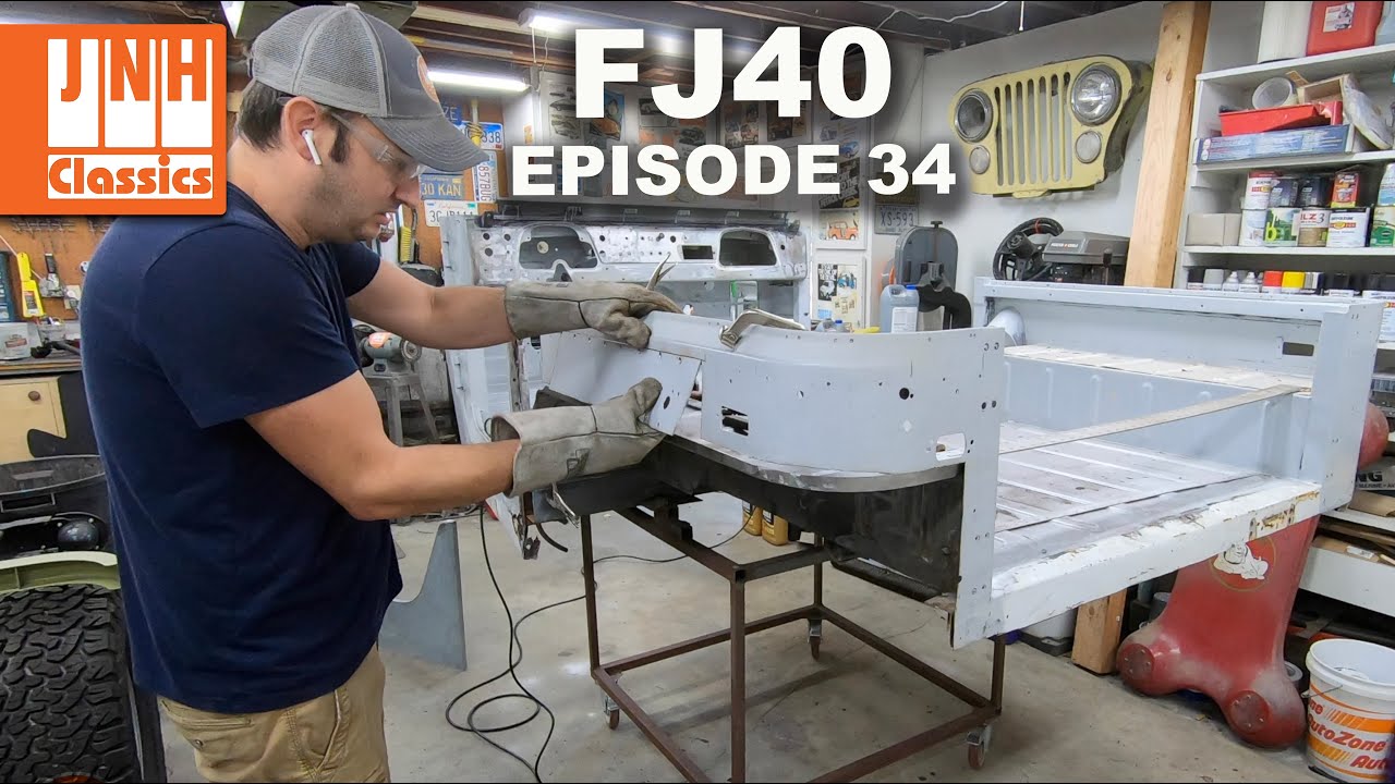 FJ40 Restoration (Episode 34) - Drivers Quarter Panel
