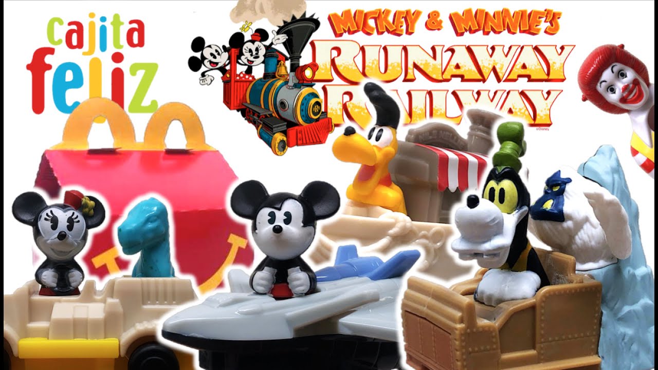 Cajita Feliz - MICKEY MOUSE: Runaway Railway (Parte 1) | McDonalds Colección Walt Disney - TOY SHOTS