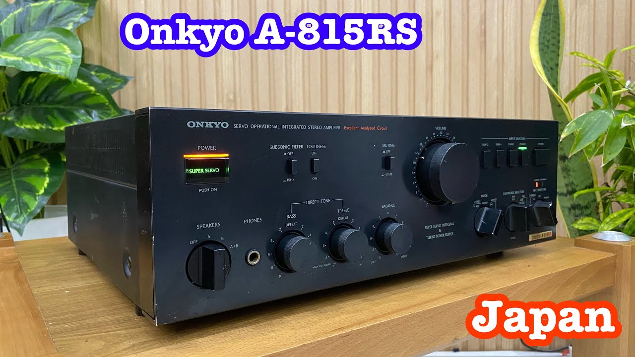 (Đã bán)Onkyo A-815RS Japan,4 than Toshiba to, nhạc vàng hay giá rẻ.LH 0834563852