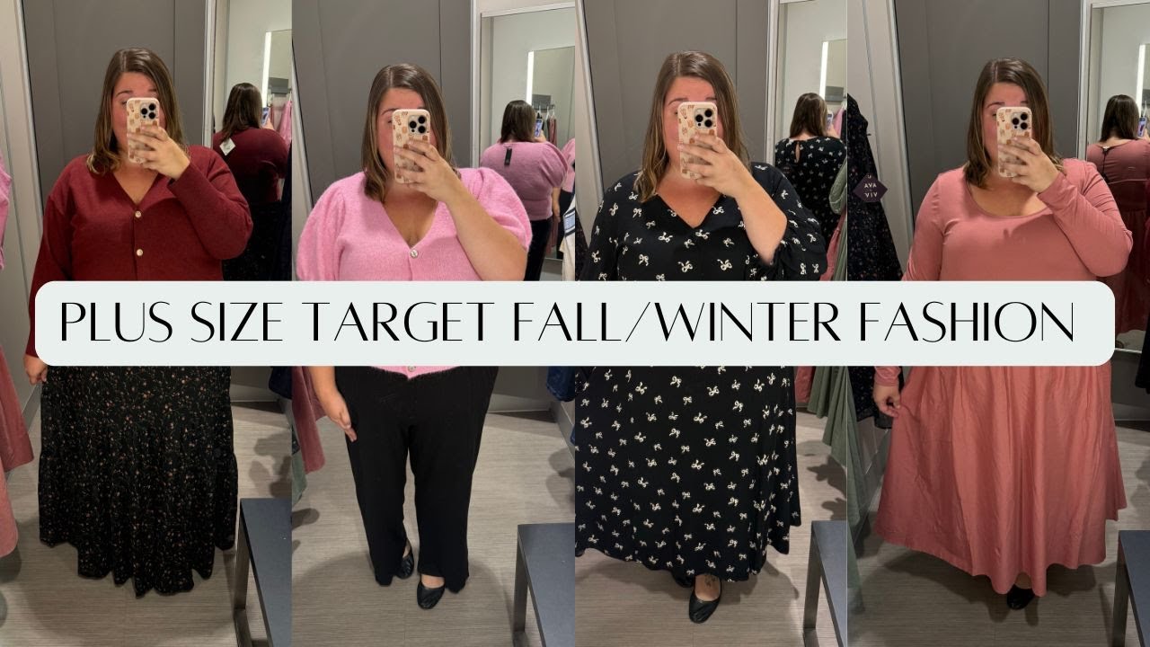 Plus Size Target Shop with Me + Примерка в примерочной 🍂❄️