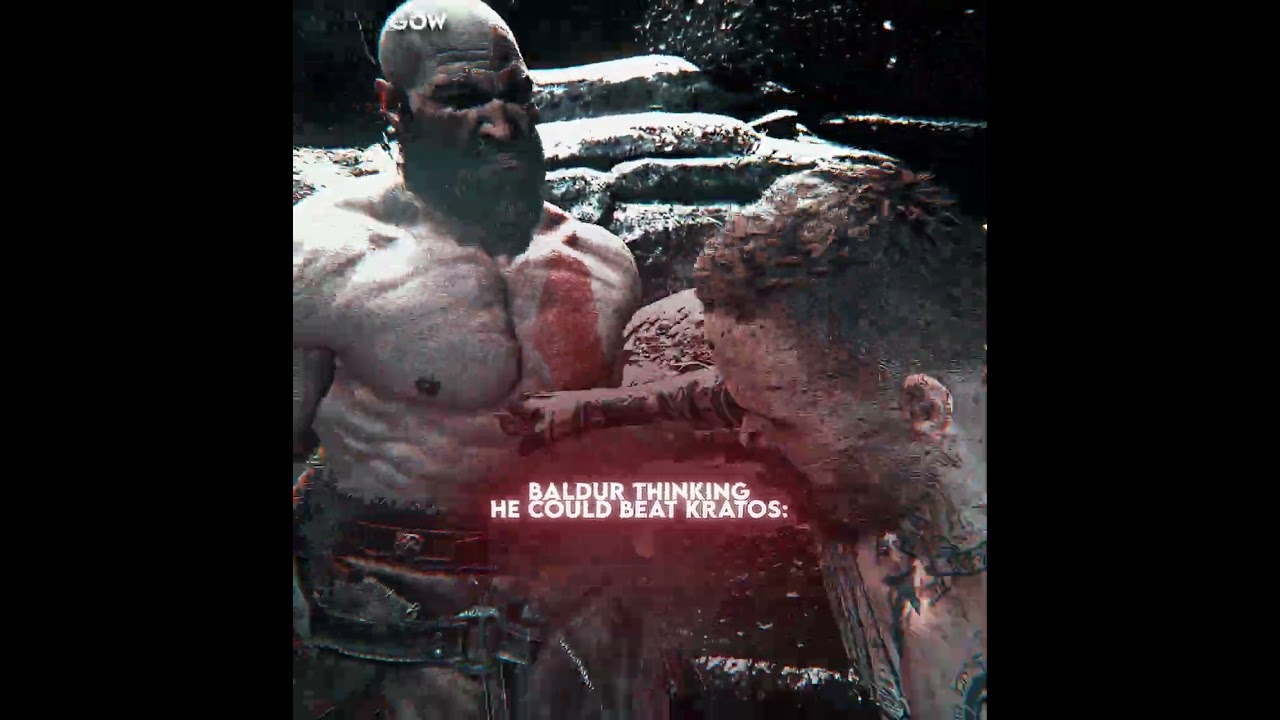 Young Kratos Awakened In That Moment 🔥 [4K] | God of War #shorts