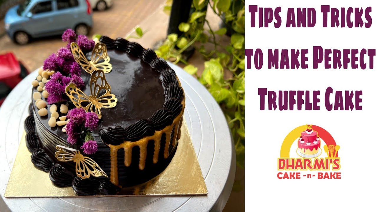 Tips and Tricks to make Perfect Truffle Cake | How we completed 1kg Truffle Cake Order