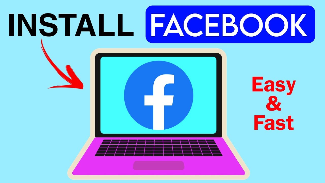Как загрузить и установить Facebook на ноутбук с Windows 10