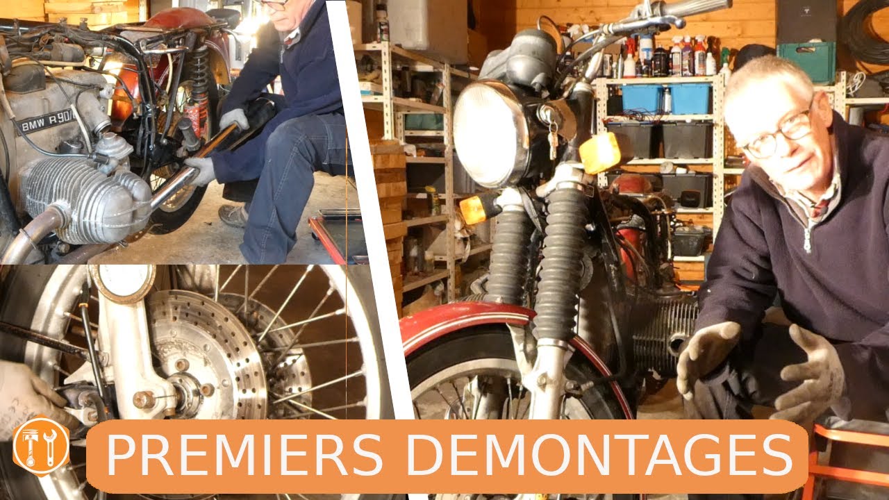 #2 R90/6 Il faut tout démonter