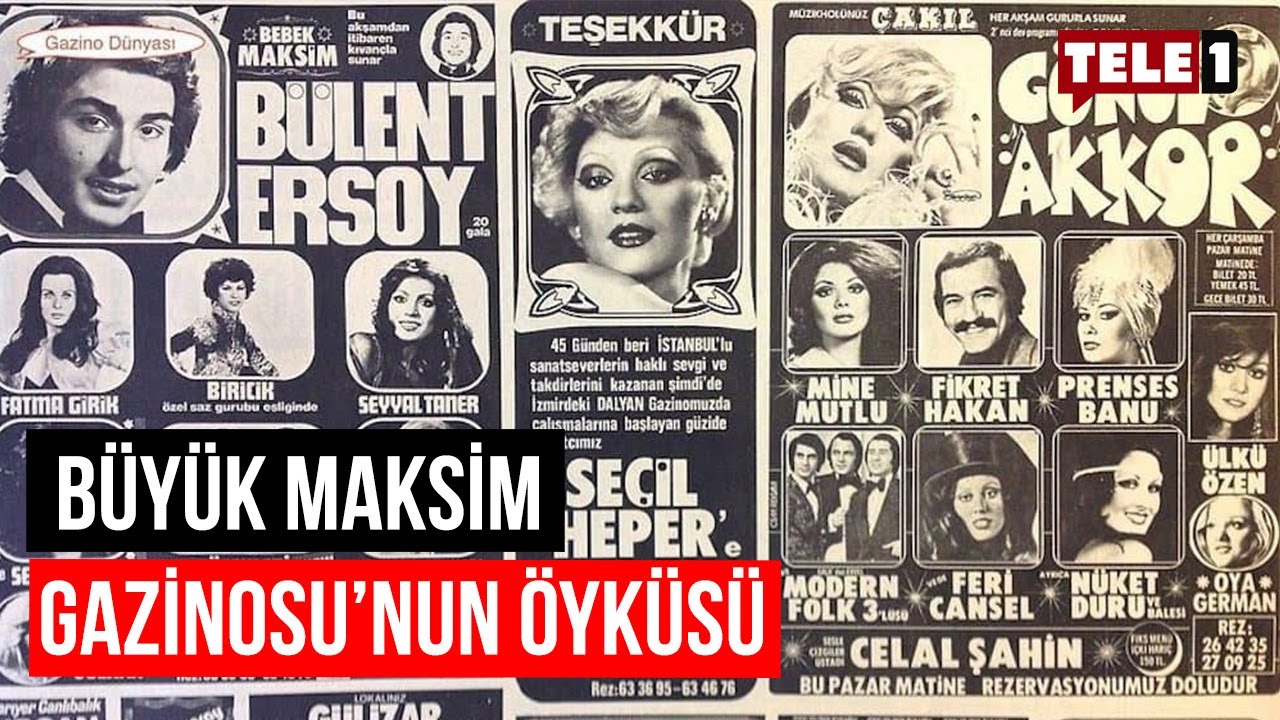 Uğur Dündar'ın konuğu Sacit Aslan, Maksim Gazinosu'nun ne zaman kumarhane olduğunu anlattı