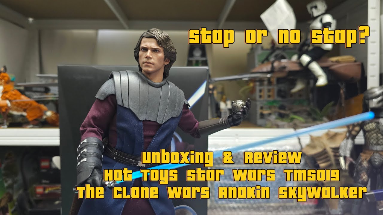 (2022)Hot Toys Star Wars TMS019 The Clone Wars Anakin Skywalker 1/6th Scale