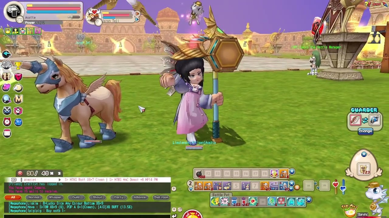 REFINE XG ACC BATTLE PET SEALONLINE BOD