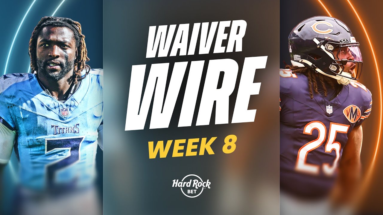 Fantasy Football Waiver Wire Pickups | Must-Have Players to Add (Week 8)