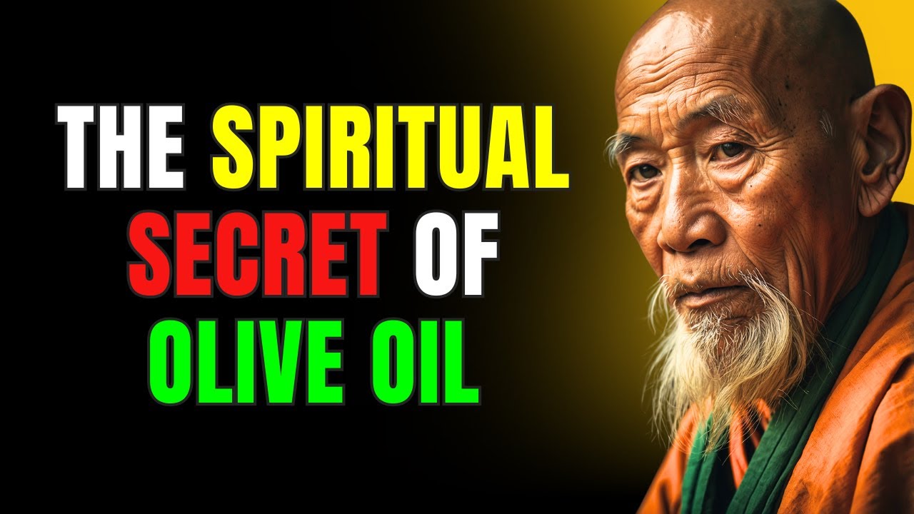 OLIVE OIL IS A SPIRITUAL WEAPON | The Hidden Truth of Olive Oil | Buddhist Wisdom