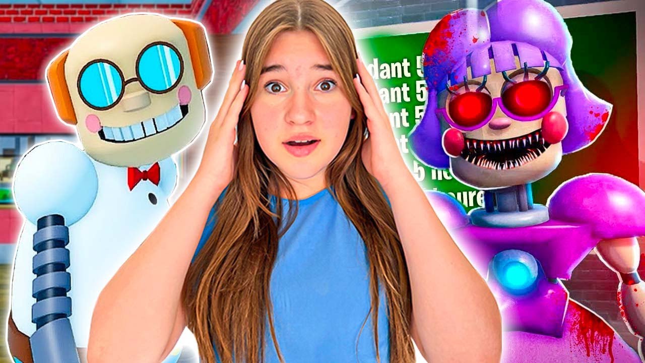 S'ÉCHAPPER DES PROFESSEURS ROBOTS DANS ROBLOX