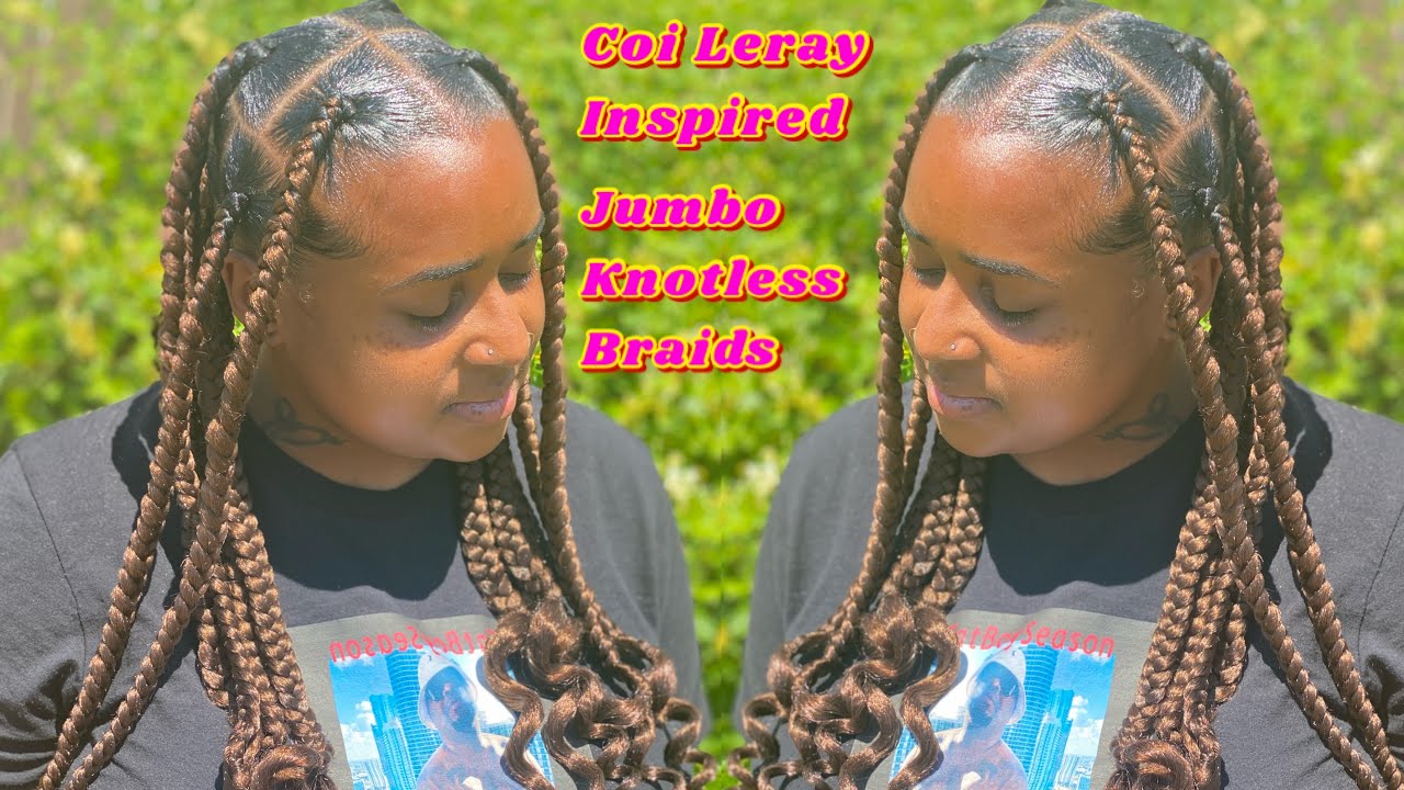 ✨COI LERAY INSPIRED KNOTLESS BOX BRAIDS ✨| 🔥PARTING TIPS 🔥 SLAYING IT WITH RAY