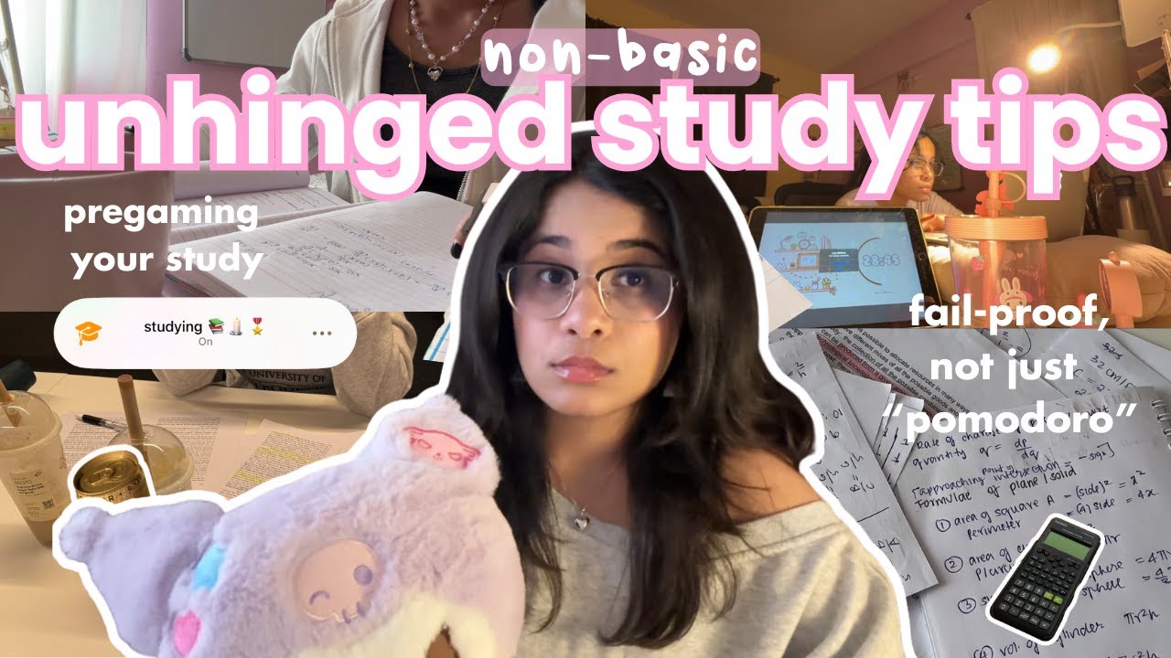 UNHINGED THINGS i did in high school to stay at the top of my class (A+ academic weapon guide)