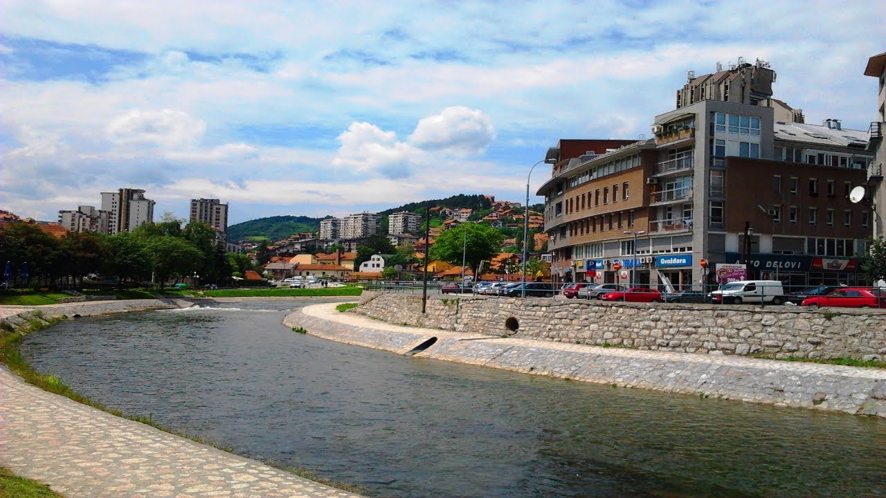 Fear of Heights: Drone Footage of Užice City Centre @Dronestudiooo #aerialphotography