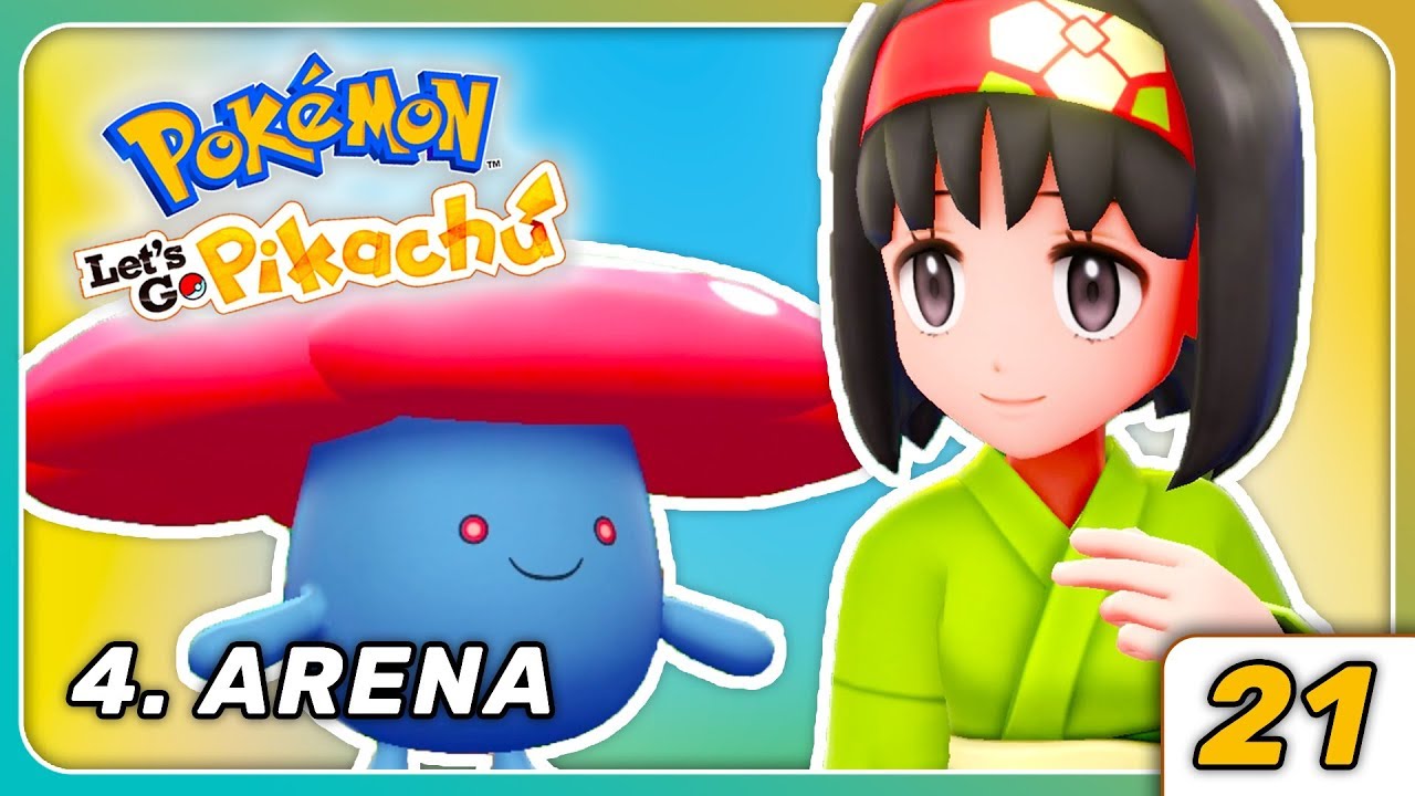 4. Arena! Pflanzen verbrennen in Prismania City! | Pokémon Let's Go Pikachu