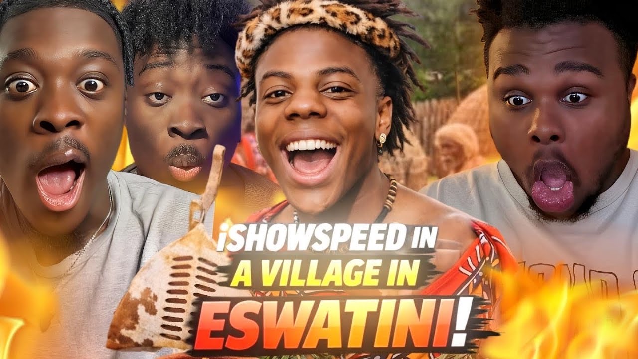 IShowSpeed Visits A Village In ESWATINI Reaction!