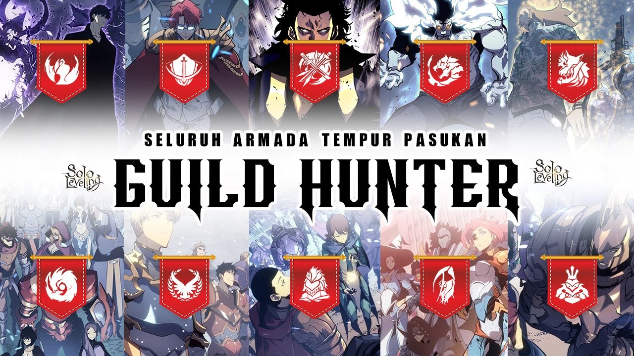 10 Guild Hunter Terkuat di Solo Leveling
