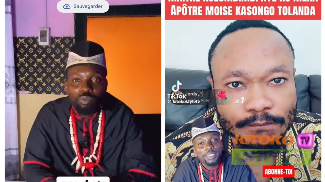 MOÏSE KASONGO AZA EXPOSÉ Y'A MAKIONA CHEZ NGANGA KULUMBIMBI BOLANDA SOMO