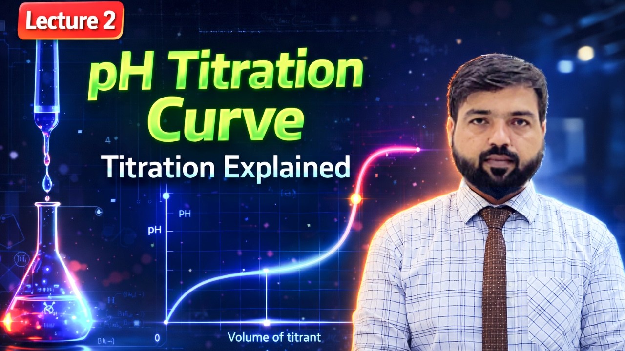 FBISE Class 12 Chemistry New Book | pH Titration Curve | Titration Curve | Titration | Lecture 2