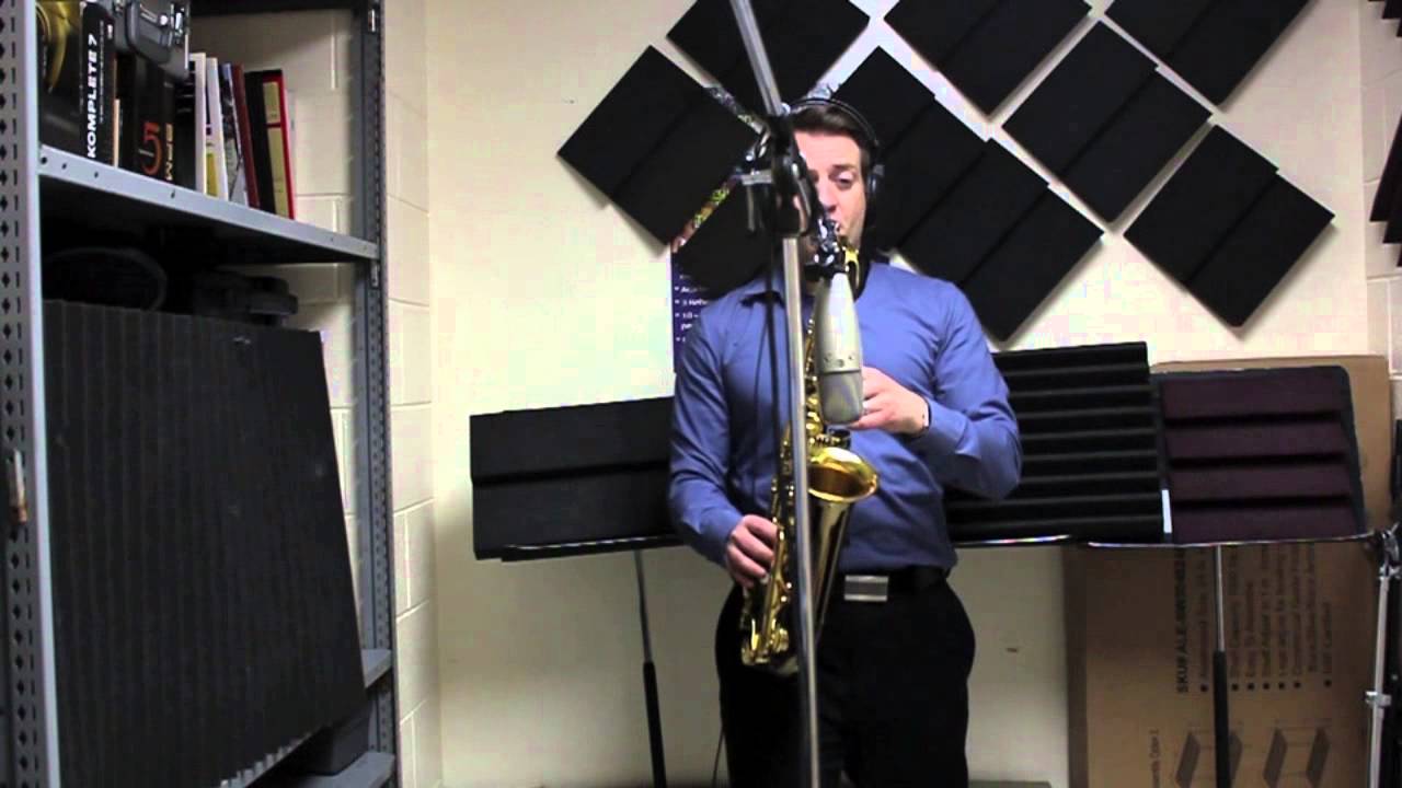 Glad You Came on the Sax
