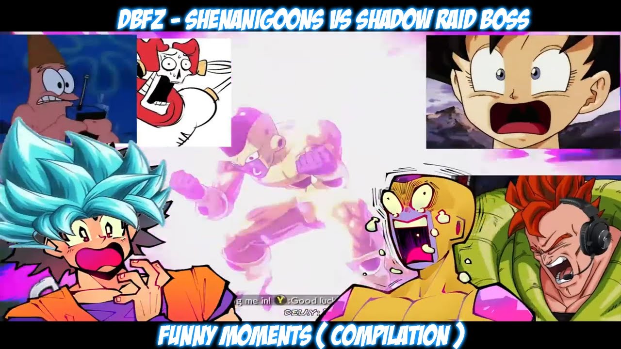 DBFZ - Shenanigoons vs The Three Idiots Funny Moments (Compilation)