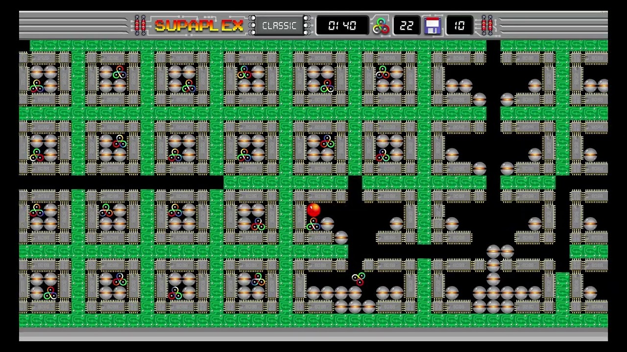 [SUPAPLEX CLASSIC] - LV. 96 : CRACKER