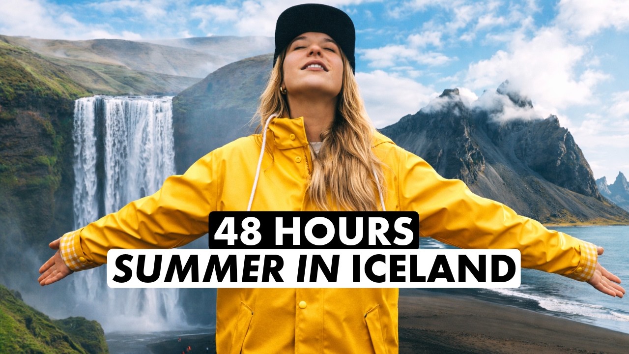 2 Days in Iceland with ONLY the Clothes on Our Backs
