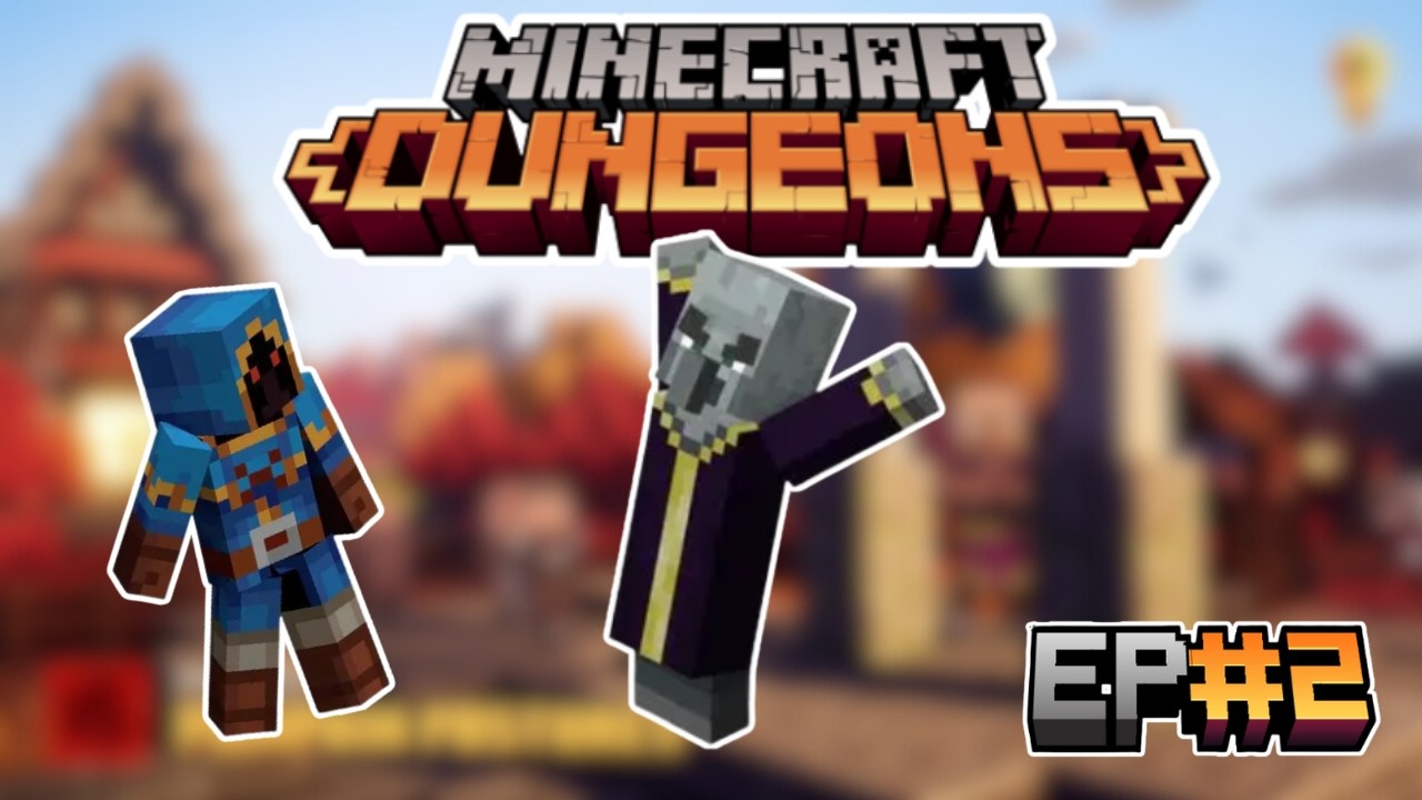 Minecraft dungeons | Ep #2 | Pumpkin Pastures / Cacti Canyon