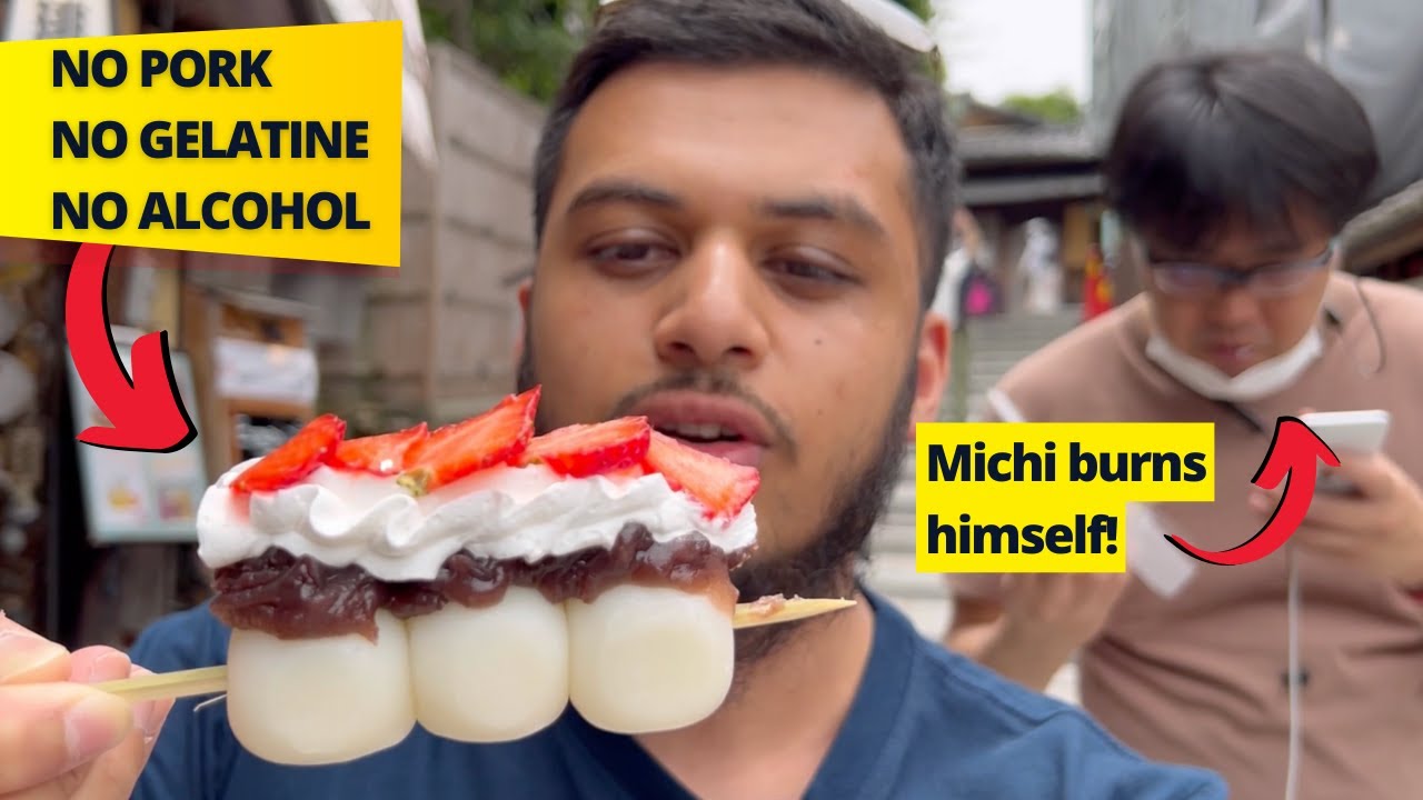 KYOTO’s HALAL STREET FOOD & Michi BURNS himself!