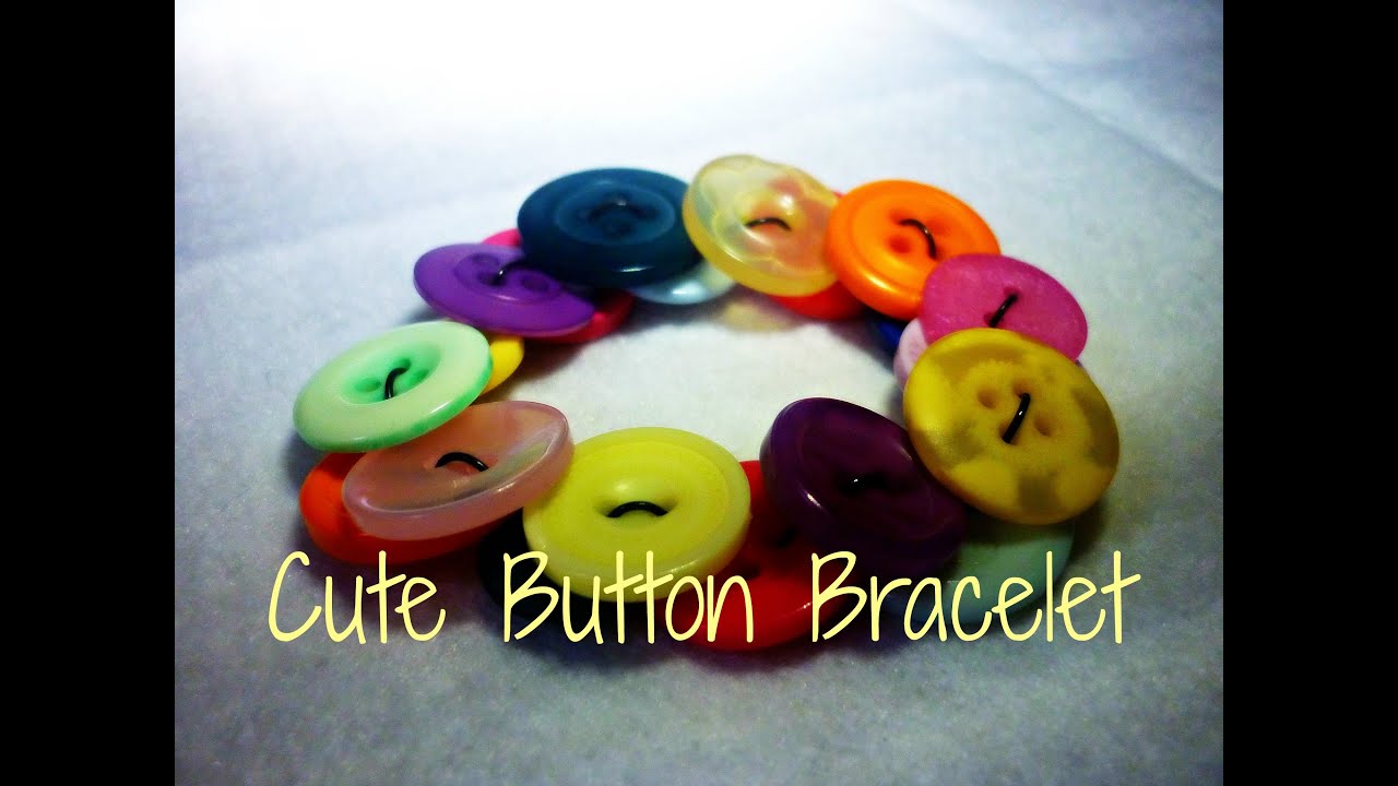 DIY Stretch Button Bracelet ¦ The Corner of Craft