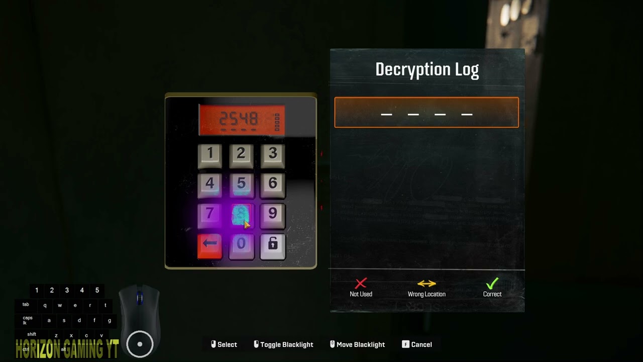 COD BO6  How to Unlock Keypad Decryption Log Passcode  - Call of Duty Black Ops 6