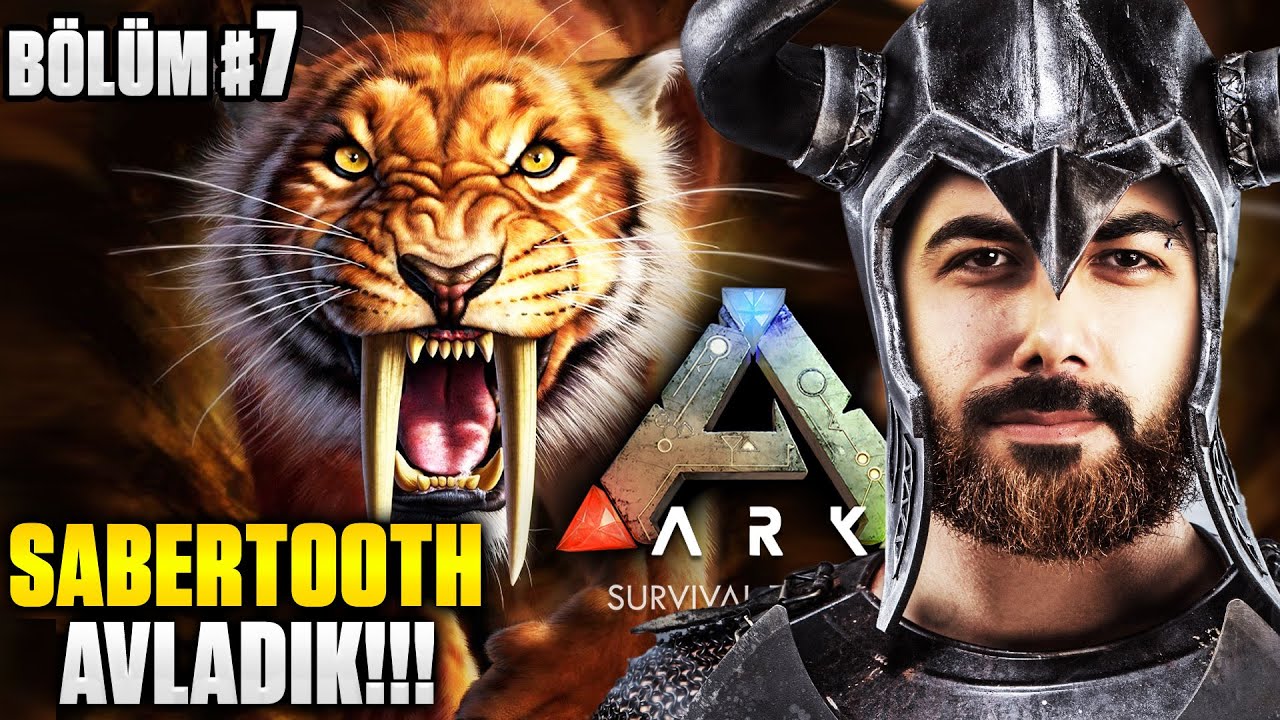 SABERTOOTH AVLADIK!! (Bölüm #7) | EKİPLE ARK SURVIVAL EVOLVED | Barış Can