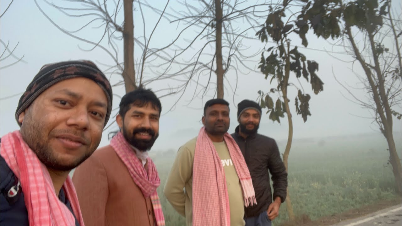 Winter Morning in Bihar Jhanjharpur | A Peaceful Village Winter Morning | Village Life