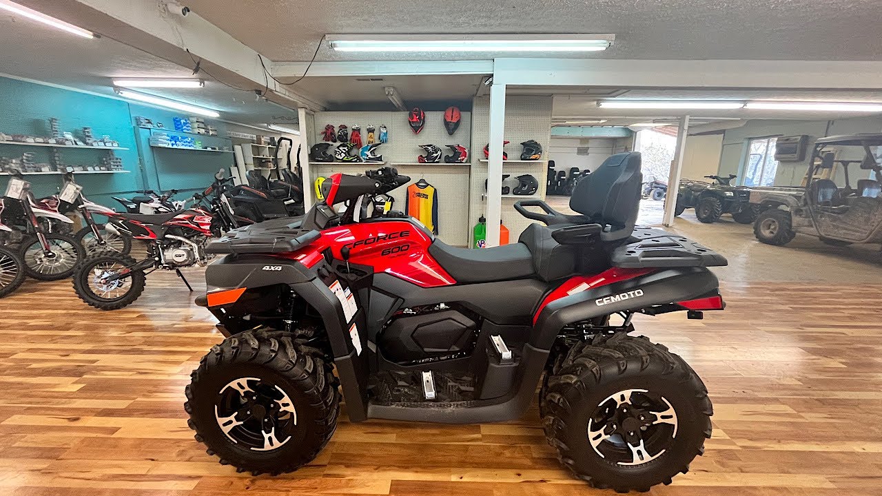 A 2021 CFMOTO CFORCE 600T WITH A 2022 PACKAGE???