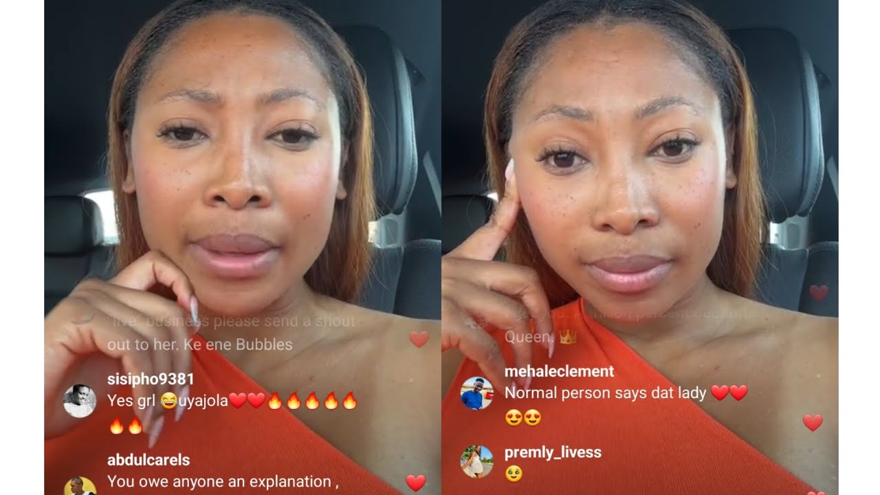 Live Instagram Of Enhle Mbali In Case You Missed
