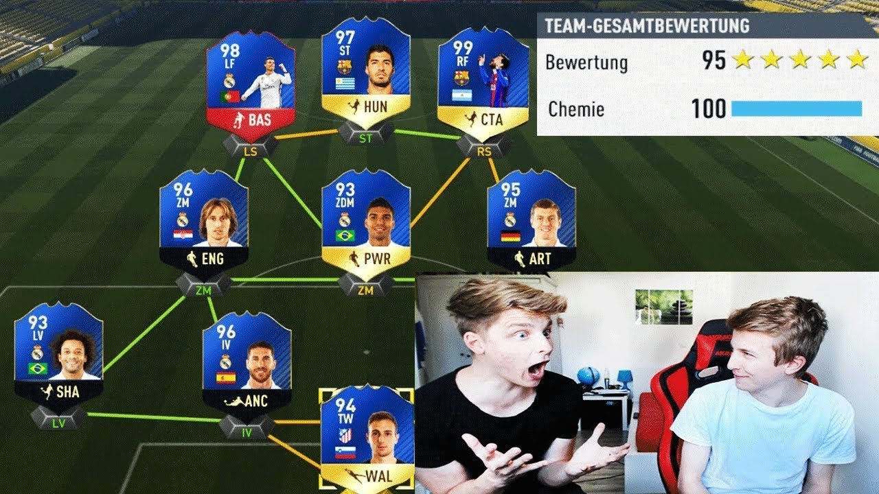 KRASSE 194 RATED TOTS FUT DRAFT CHALLENGE vs. BRUDER! ⛔️🔥 - FIFA 17 ULTIMATE TEAM (DEUTSCH)