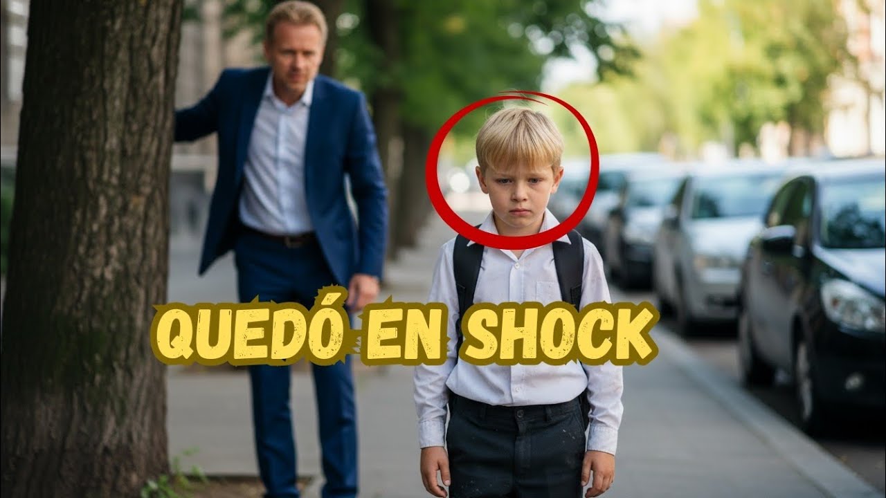 El hijo del millonario siempre llegaba sucio... hasta que su padre lo siguió y vio lo imposible 😱💔