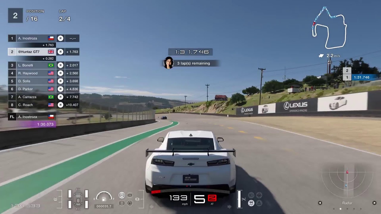 Grand Turismo power pack American muscle cars laguna seca