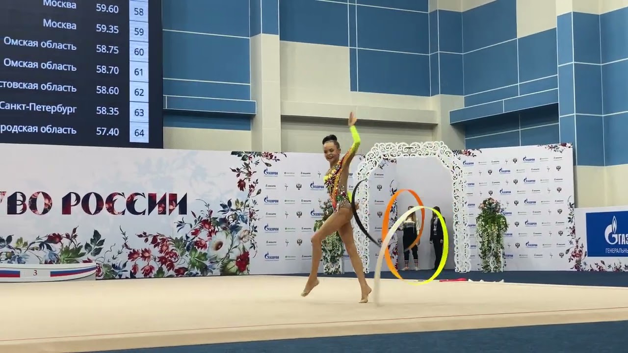 Vera Tugolukova Ribbon TAA Junior Nationals 2022